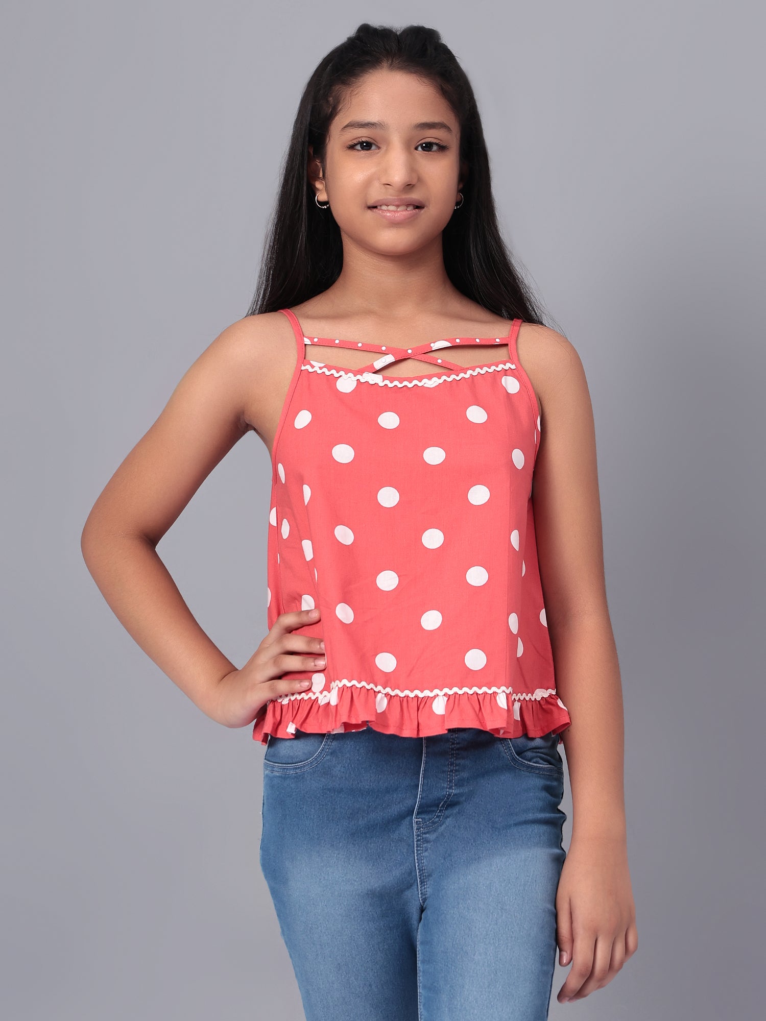 Girls Polka Dots Top