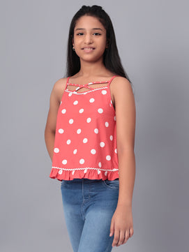 Girls Polka Dots Top