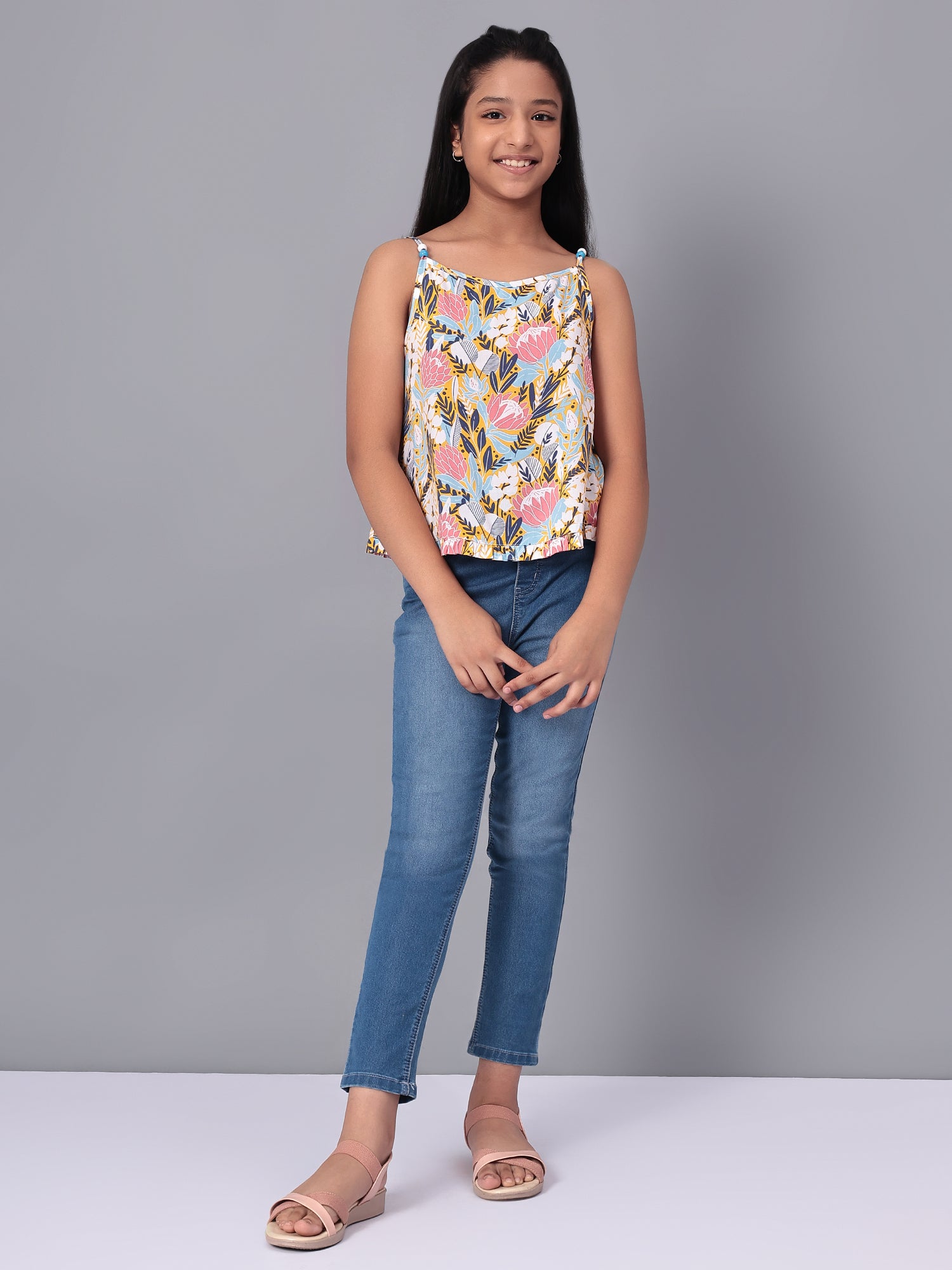 Girls Floral Top