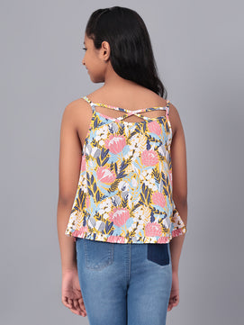 Girls Floral Top