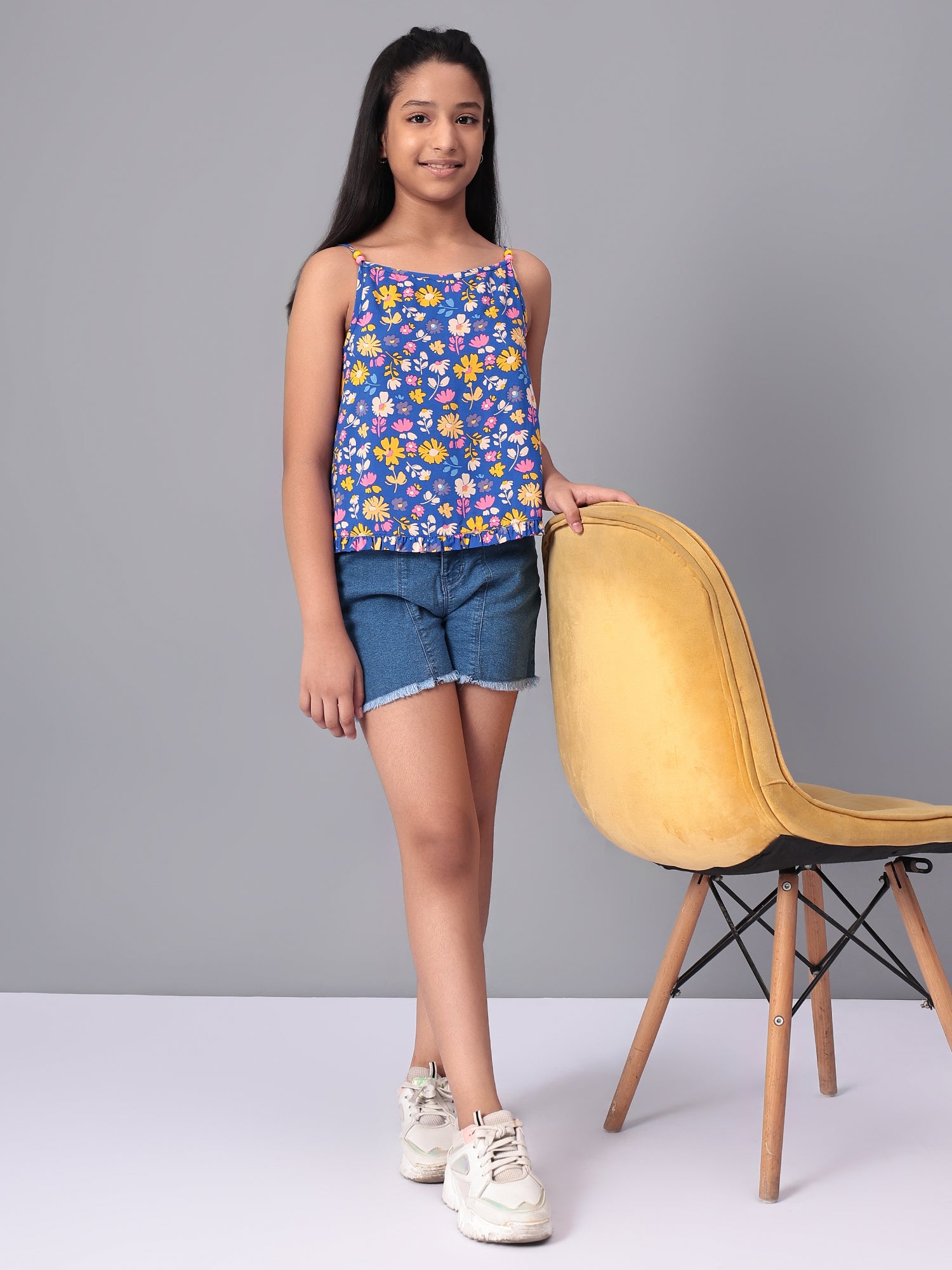 Girls Floral Top