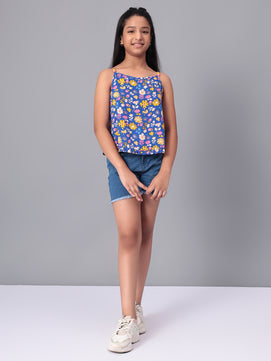 Girls Floral Top