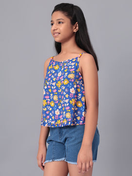 Girls Floral Top