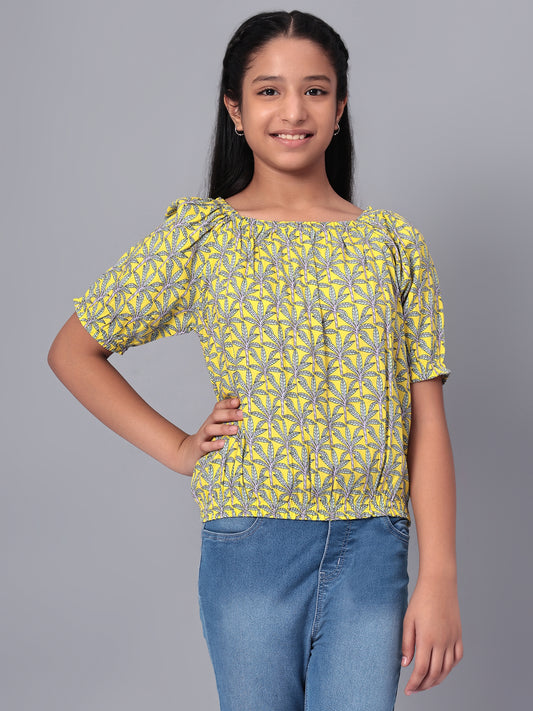 Girls Floral Top