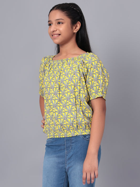 Girls Floral Top