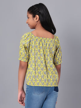 Girls Floral Top