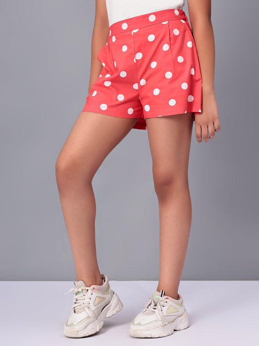 Girls Cotton Shorts