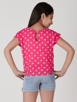 Girls Waist Tie Top